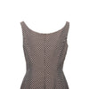 Secondhand Moschino Checkered Dress and Jacket Set - '10s