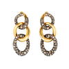 Secondhand Pomellato Tango Gold and Diamond Earrings - '00s