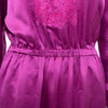 Secondhand Yves Saint Laurent Embroidered Long Dress - '10s