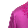 Secondhand Yves Saint Laurent Embroidered Long Dress - '10s