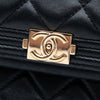 Chanel Quilted Lambskin Boy Foldover Clutch Secondhand