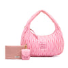 Miu Miu Medium Matelasse Tessuto Wander Hobo Secondhand