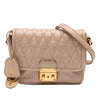 Miu Miu Quilted Leather Push Lock Flap Secondhand