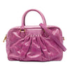 Miu Miu Vitello Lux Shirring Bauletto Satchel Secondhand