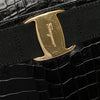 Secondhand Ferragamo Vara Embossed Leather Crossbody