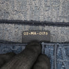 Secondhand Dior Oblique Embroidered Denim Saddle Bag