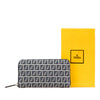 Fendi Zucchino Canvas Zip Around Long Wallet Secondhand