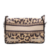 Dior Mizza Small Embroidered Canvas Leopard DiorCamp Messenger Bag Secondhand