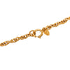 Chanel CC Gold Plated Medallion Pendant Necklace Secondhand