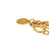 Chanel CC Gold Plated Medallion Pendant Necklace Secondhand