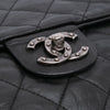 Chanel CC Quilted Washed Lambskin Studded Flap Secondhand