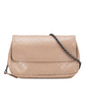 Bottega Veneta Small Leather Intrecciomirage Chain Crossbody Secondhand