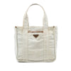 Prada Canvas Canapa Tote Secondhand