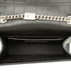 Saint Laurent Small Croc Embossed Leather Monogram Kate Tassel Crossbody Secondhand