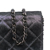 Chanel Quilted Iridescent Lambskin Tartan Button Wallet On Chain Secondhand