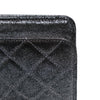 Chanel Quilted Iridescent Lambskin Tartan Button Wallet On Chain Secondhand