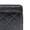 Chanel Quilted Iridescent Lambskin Tartan Button Wallet On Chain Secondhand