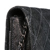 Chanel Quilted Iridescent Lambskin Tartan Button Wallet On Chain Secondhand