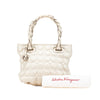 Secondhand Ferragamo Quilted Leather Gancini Handbag