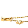 Louis Vuitton Gold Plated LV Iconic Enamel Pendant Necklace Secondhand