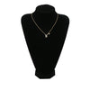 Louis Vuitton Gold Plated LV Iconic Enamel Pendant Necklace Secondhand