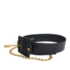 Chanel Vintage Leather Chain Belt Secondhand