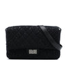 Chanel Jumbo Sequin Embellished Quilted Tweed Reissue 2.55 Messenger Flap Secondhand