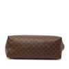 Celine Macadam Coated Canvas Clutch Secondhand