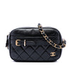 Chanel Small Quilted Lambskin Buckle Camera Bag Secondhand