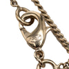 Chanel Gold Plated Gripoix CC Pendant Necklace Secondhand