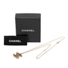 Chanel Gold Plated Gripoix CC Pendant Necklace Secondhand