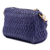 Secondhand Miu Miu Matelasse Nappa Crystal Charm Shoulder Bag