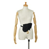 Secondhand Dior Embroidered Canvas Camouflage Saddle Belt Bag