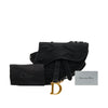 Secondhand Dior Embroidered Canvas Camouflage Saddle Belt Bag