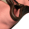 Bottega Veneta Nappa Trimmed Canvas Chain Handbag Secondhand