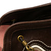 Bottega Veneta Nappa Trimmed Canvas Chain Handbag Secondhand
