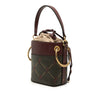 Chloé Mini Bicolor Embroidered Horses Calfskin Roy Bucket Bag Secondhand