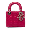 Secondhand Dior Mini Lambskin Cannage Lady Dior