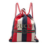 Gucci Canvas Baiadera Striped Drawstring Backpack Secondhand