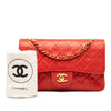 Chanel Small Classic Lambskin Double Flap Secondhand
