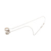 Louis Vuitton Brass Monogram Charms Pendant Necklace Secondhand