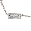 Louis Vuitton Brass Monogram Charms Pendant Necklace Secondhand