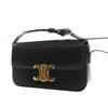 Celine Shiny Calfskin Triomphe Claude Shoulder Bag Secondhand