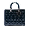 Dior Large Patent Cannage Lady Dior Secondhand