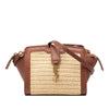 Saint Laurent Toy Raffia Monogram Downtown Cabas Secondhand