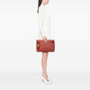 Burberry Bicolor Leather Pendleton Clutch Secondhand