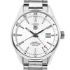 TAG Heuer Carrera Calibre 7 Twin time WAR2011.BA0723 WEC0228 SS AT Silver-Face Watch Secondhand