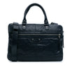 Secondhand Balenciaga Lambskin Motocross Classic Briefcase