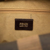Secondhand Fendi Straw Pecan Striped Beach Tote