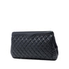 Chanel Large CC Quilted Caviar Frame Clutch Secondhand